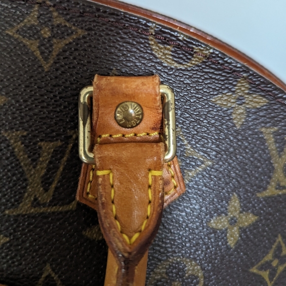 Authentic Louis Vuitton Monogram Canvas Ellipse MM Handbag - Picture 8 of 11